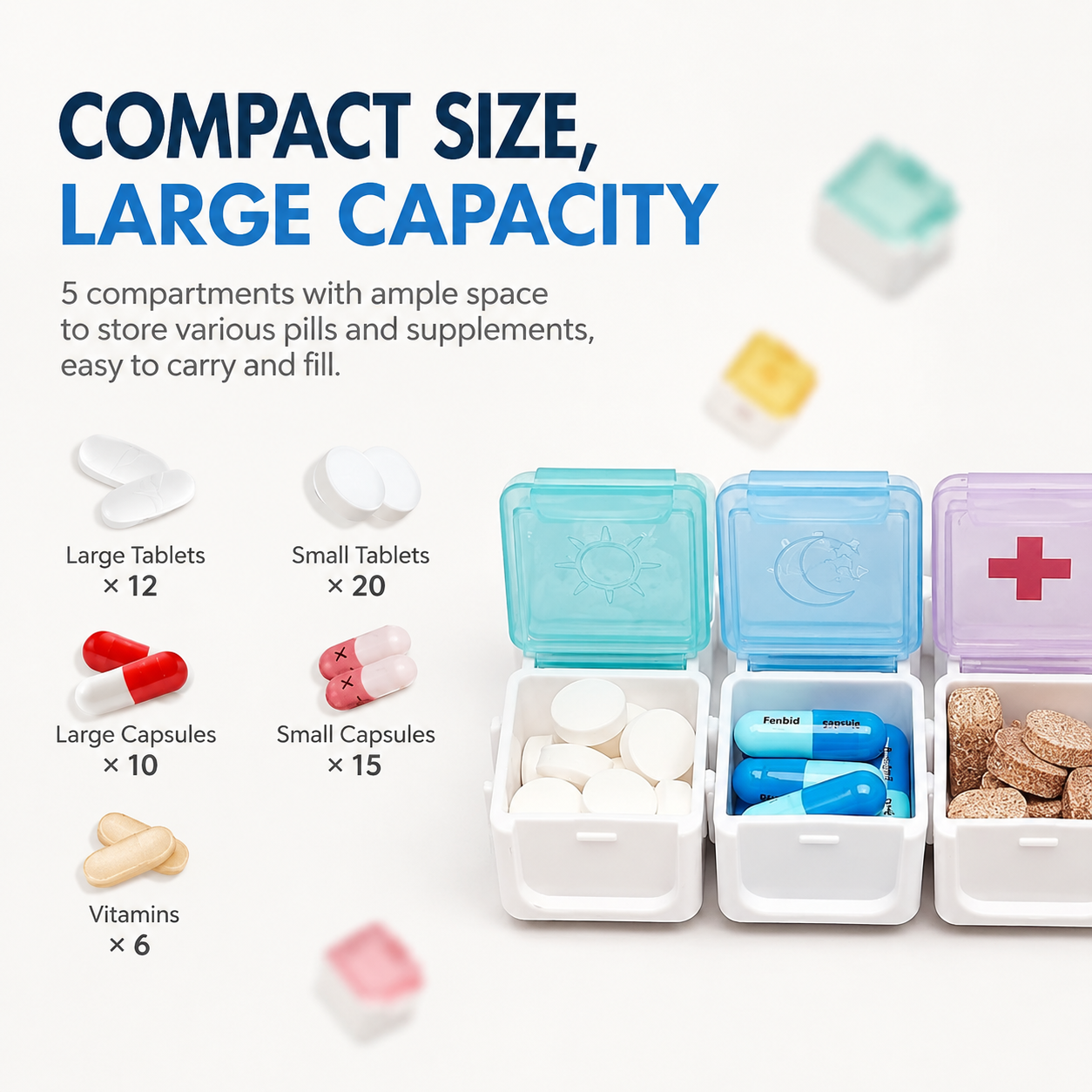 Orofera®Smart Pill Reminder Box💊🗃️
