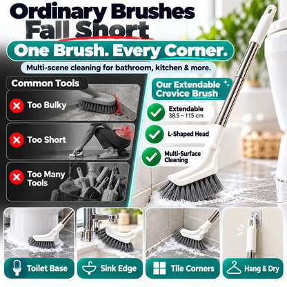 OROFERA® 🧹 Extendable L-Shaped Cleaning Brush