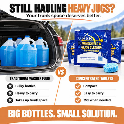 OROFERA® 💧 Windshield Cleaner Tablets
