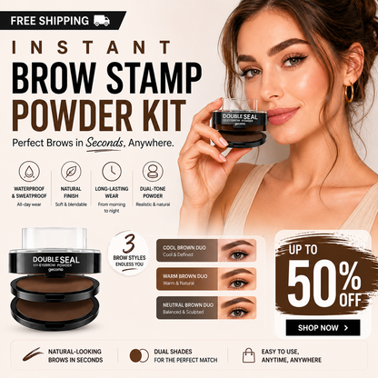 Orofera®Instant Brow Stamp Powder Kit（副本）