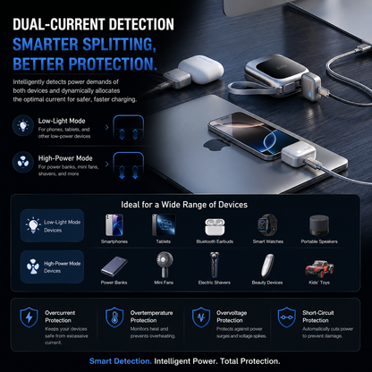 BUY 2 GET 1 FREE 🎁 Al Smart Power Protector Hub