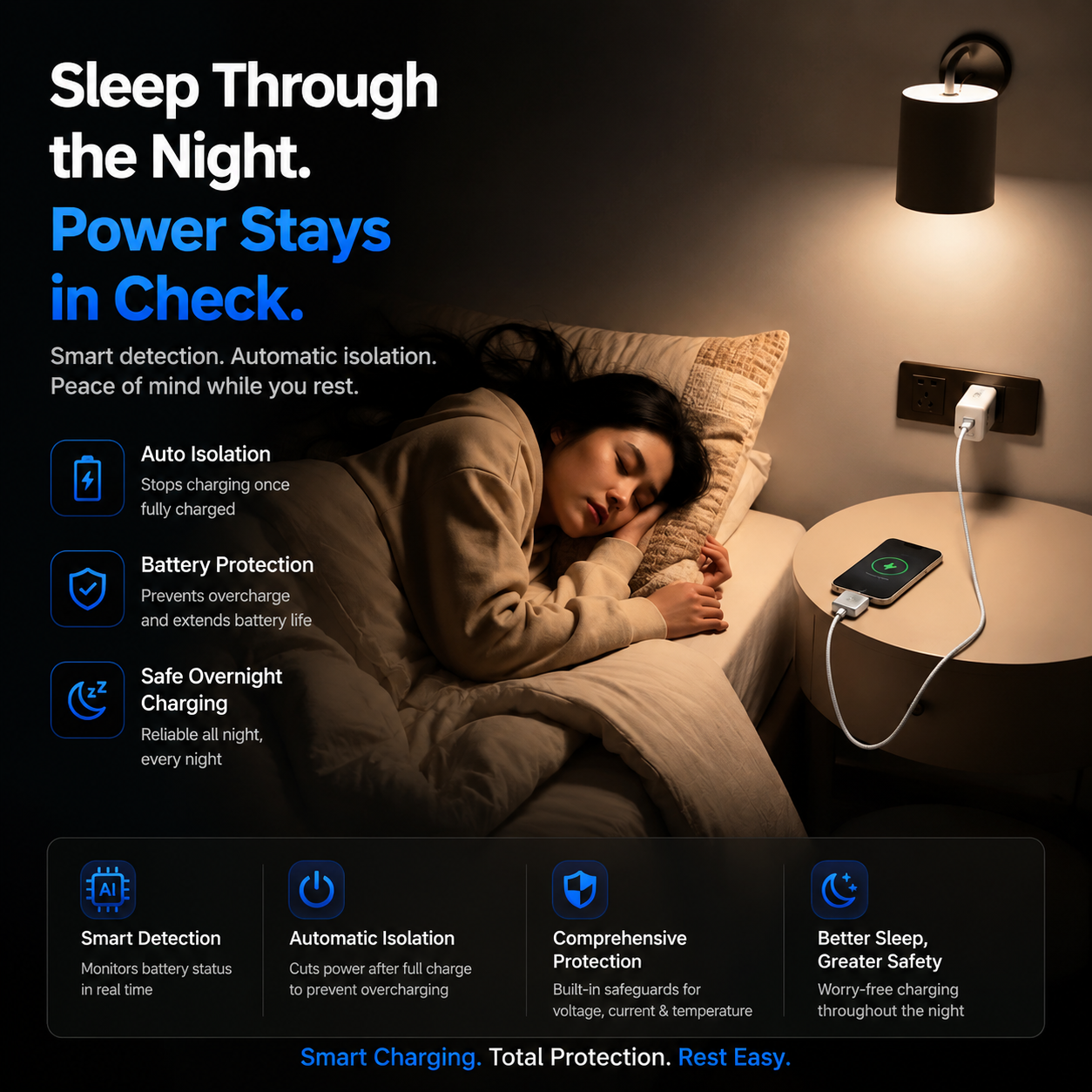 BUY 2 GET 1 FREE 🎁 Al Smart Power Protector Hub