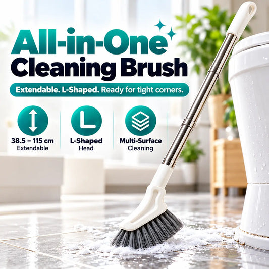 OROFERA® 🧹 Extendable L-Shaped Cleaning Brush