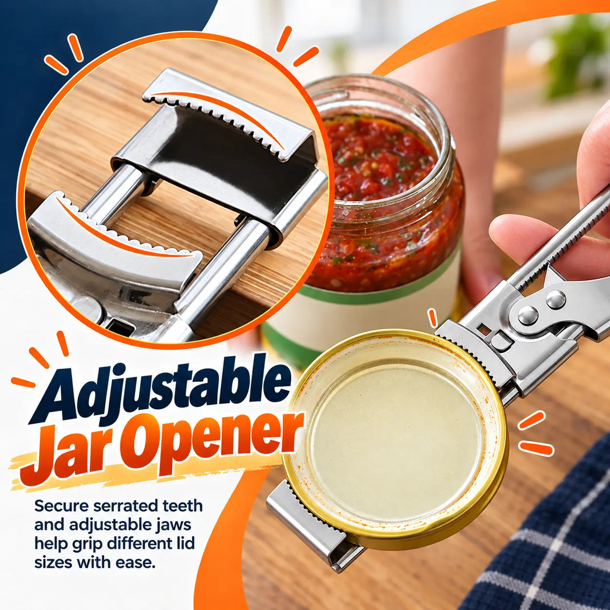 🆙All-in-One🫙Jar & Bottle Opene