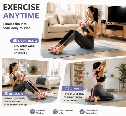 Orofera®🏋️Multi-functional Pedal Resistance Band Trainer（upsell）