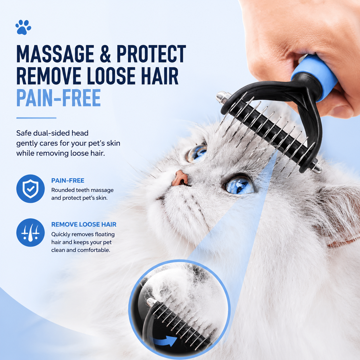 Orofera®🐶🐱FurEase Cat & Dog Grooming Tool（UPSELL）