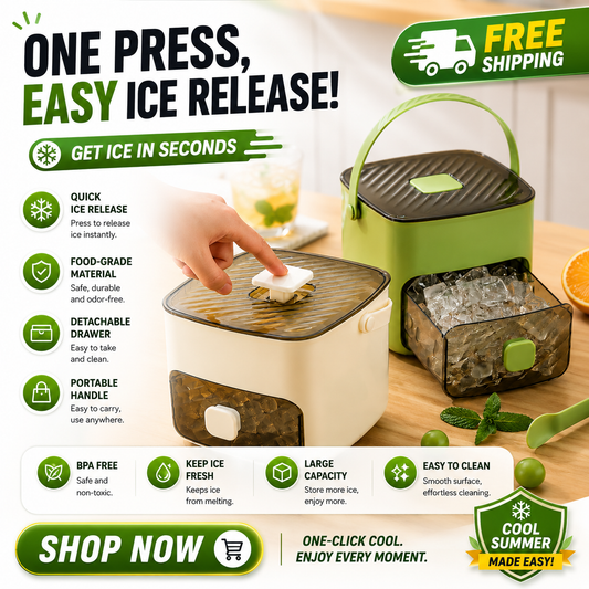 Orofera®🧊Stackable Ice Cube Tray & Storage Box 🍹
