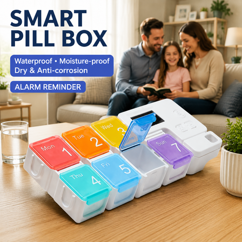 UPSELL®Smart Pill Reminder Box 💊🗃️（副本）