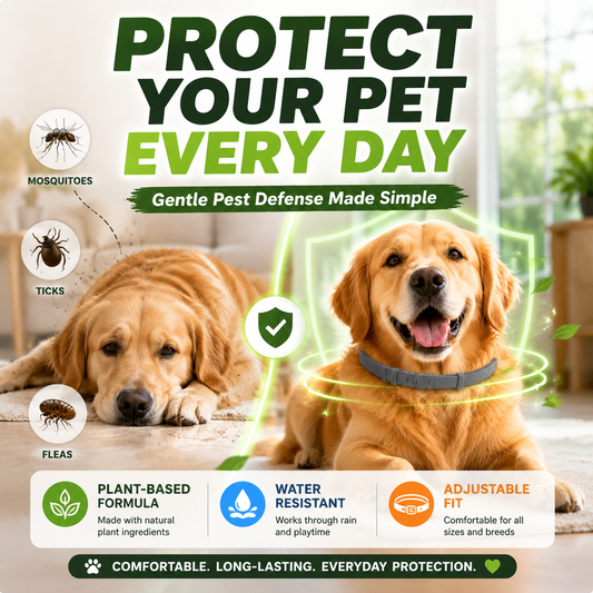 Orofera®🐕Natural Flea & Tick Collar for Dogs & Cats
