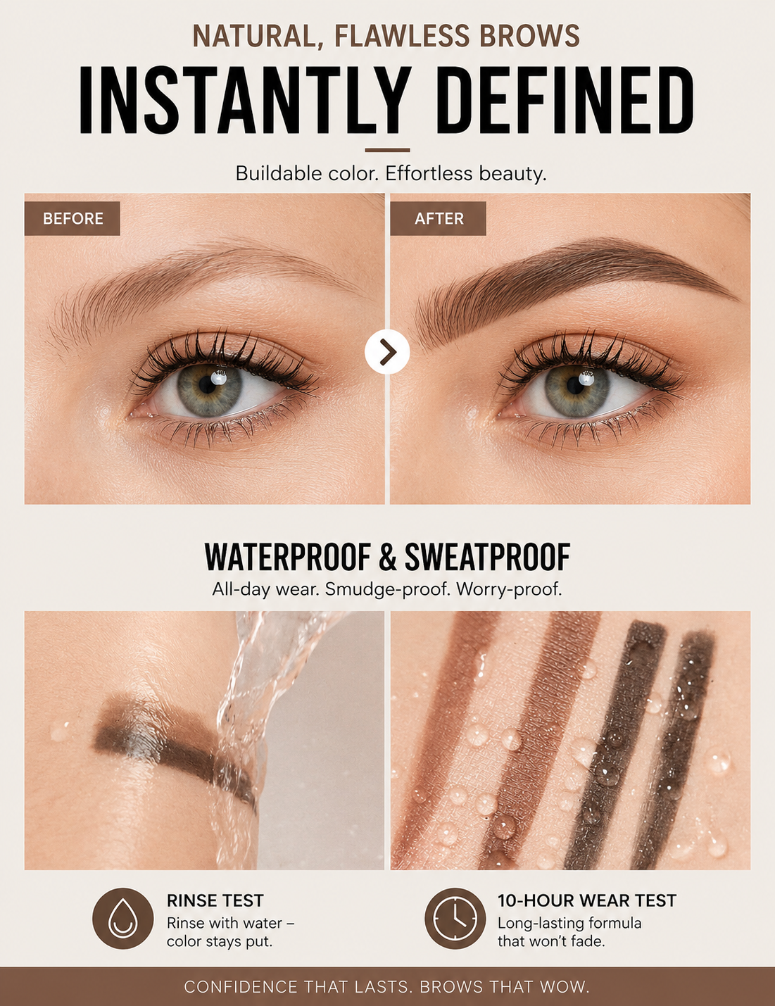 Orofera®Instant Brow Stamp Powder Kit（副本）