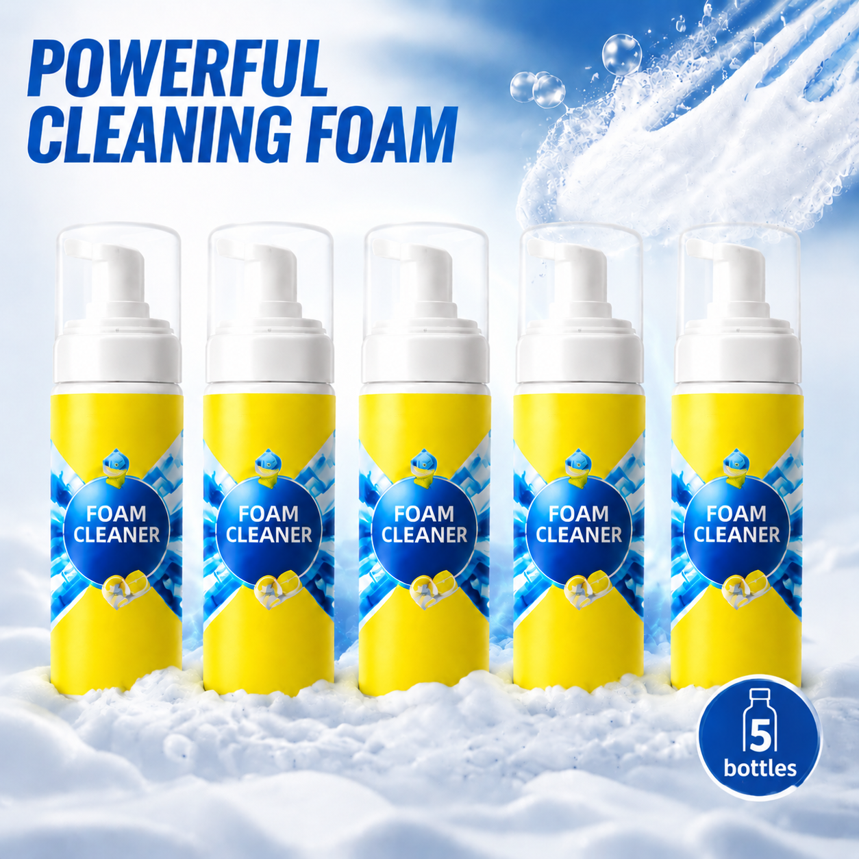 FoamForce Multi-Cleaner x 5