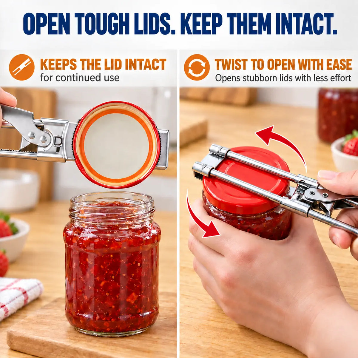 🆙All-in-One🫙Jar & Bottle Opene