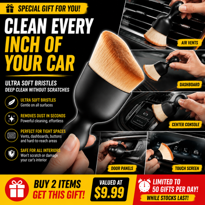 Car Interior Cleaning Brush
