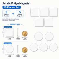 Square 5Pcs + Circle 5 Pcs