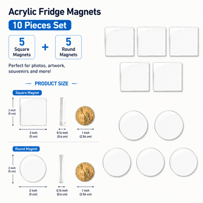 Orofera®✍️DIY Acrylic Fridge Magnet Kit🖼️