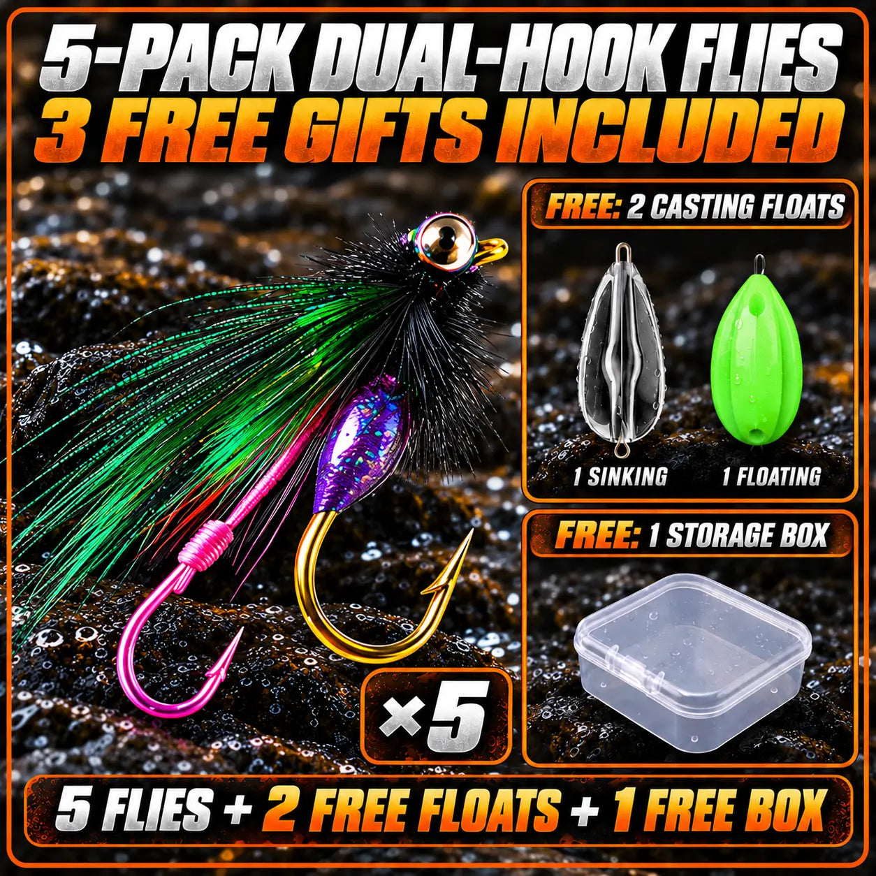 5 Lure Set
