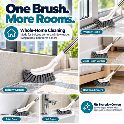 OROFERA® 🧹 Extendable L-Shaped Cleaning Brush