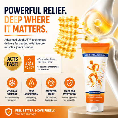 Arthritis Relief Cream – Joint & Bone Soothing Massage Gel
