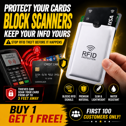 orofera®🔐Anti-Skimming RFID Card Protector Sleeve