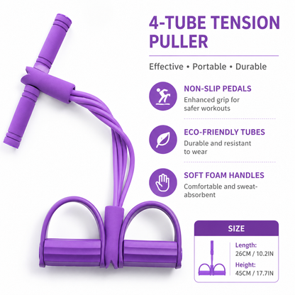 Orofera®🏋️Multi-functional Pedal Resistance Band Trainer（upsell）