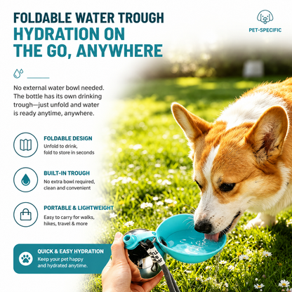 Orofera®🐶AquaSphere Portable Pet Water Bottle⭕️