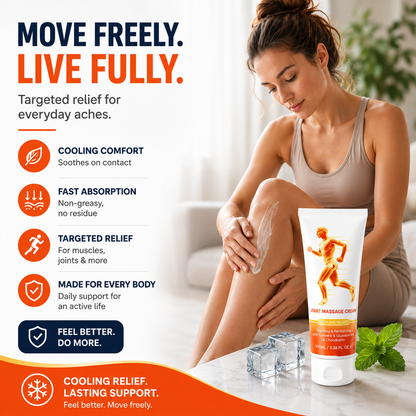 Arthritis Relief Cream – Joint & Bone Soothing Massage Gel