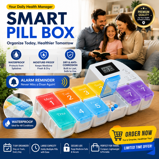 Orofera®Smart Pill Reminder Box💊🗃️