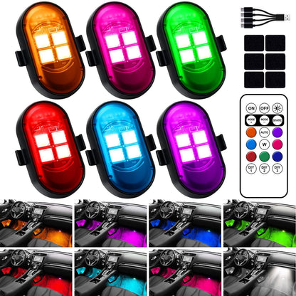 Orofera®🚗  Wireless LED Strip Kit — 10 Modes, IP65 Waterproof 💡