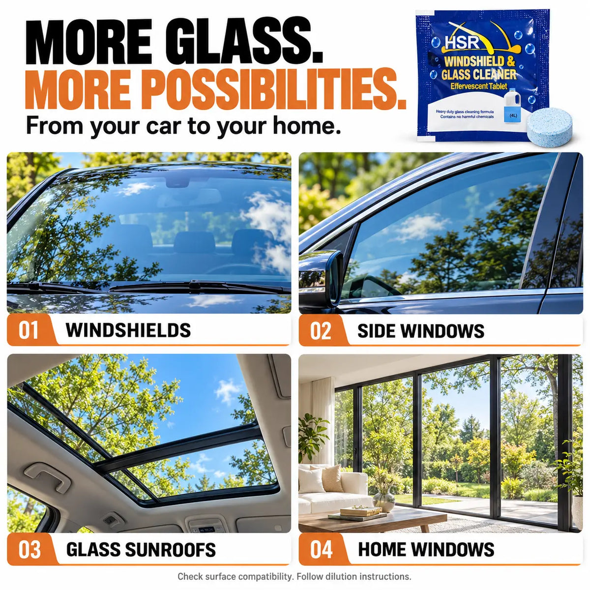 OROFERA® 💧 Windshield Cleaner Tablets