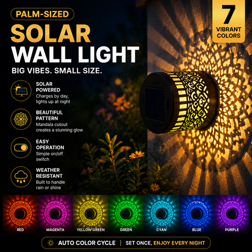 Orofera®🌈Solar Mandala light