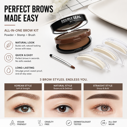 Orofera®Instant Brow Stamp Powder Kit（副本）