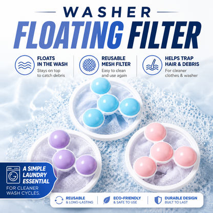 orofera® 🧺 Washer Floating Filter – Trap Lint Before It Spreads