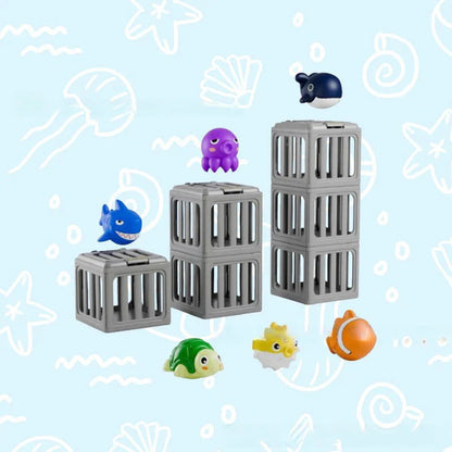 Orofera® 🐠 🐙 Interactive Sea Animal Dive Toy Set