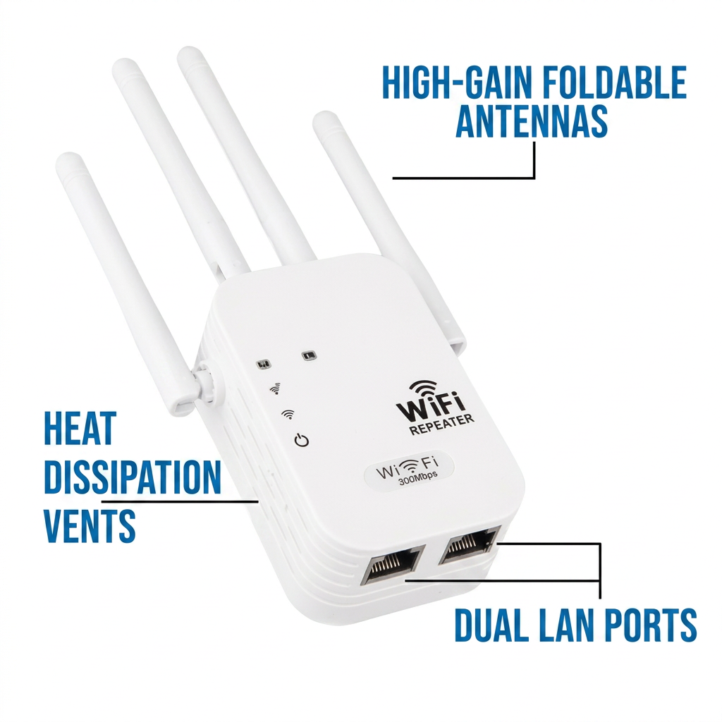 (upsell)Orofera®🚀Professional 1200Mbps WiFi Extender 📶