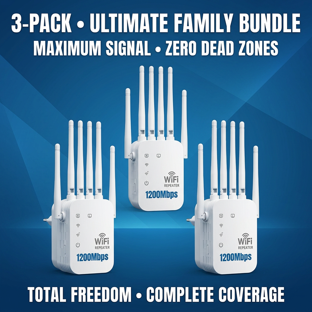 (upsell)Orofera®🚀Professional 1200Mbps WiFi Extender 📶
