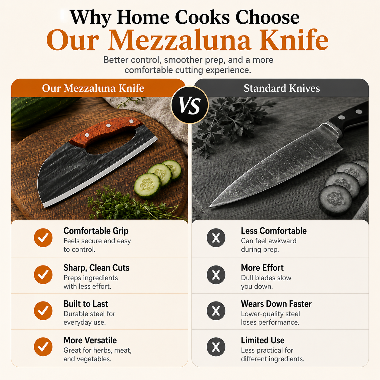 Orofera® 🔪Hand-Forged Kitchen Slicing Cleaver