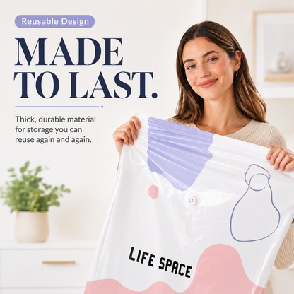 orofera® 💨 Life Space Creator No-Pump 3D Vacuum Storage Bags