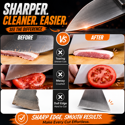 orofera® 🔪 Knife Sharpener – Portable Alloy Steel Blade Tool