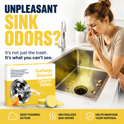 Orofera® 🍋✨Garbage Disposal Cleaner Tablets