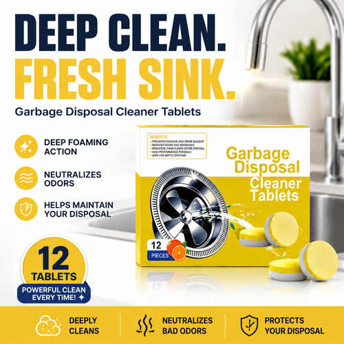 Orofera® 🍋✨Garbage Disposal Cleaner Tablets