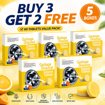 Orofera® 🍋✨Garbage Disposal Cleaner Tablets