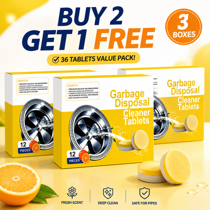 Orofera® 🍋✨Garbage Disposal Cleaner Tablets