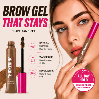 orofera® 🖌️ Waterproof Brow Gel Mascara – 16H Long Lasting Hold