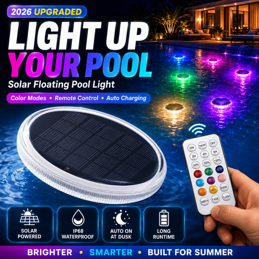 Orofera® Solar Floating Pool Lights for Backyard Pools