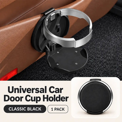 🆙 Foldable Clip-On Car Door Cup Holder