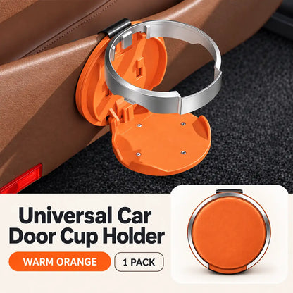 🆙 Foldable Clip-On Car Door Cup Holder