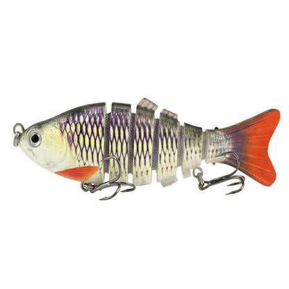 6-Segment Jointed Minnow Swimbait Lure