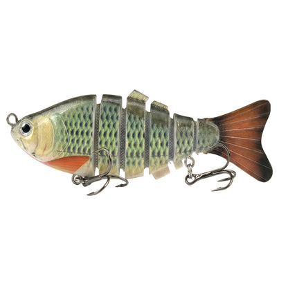 6-Segment Jointed Minnow Swimbait Lure