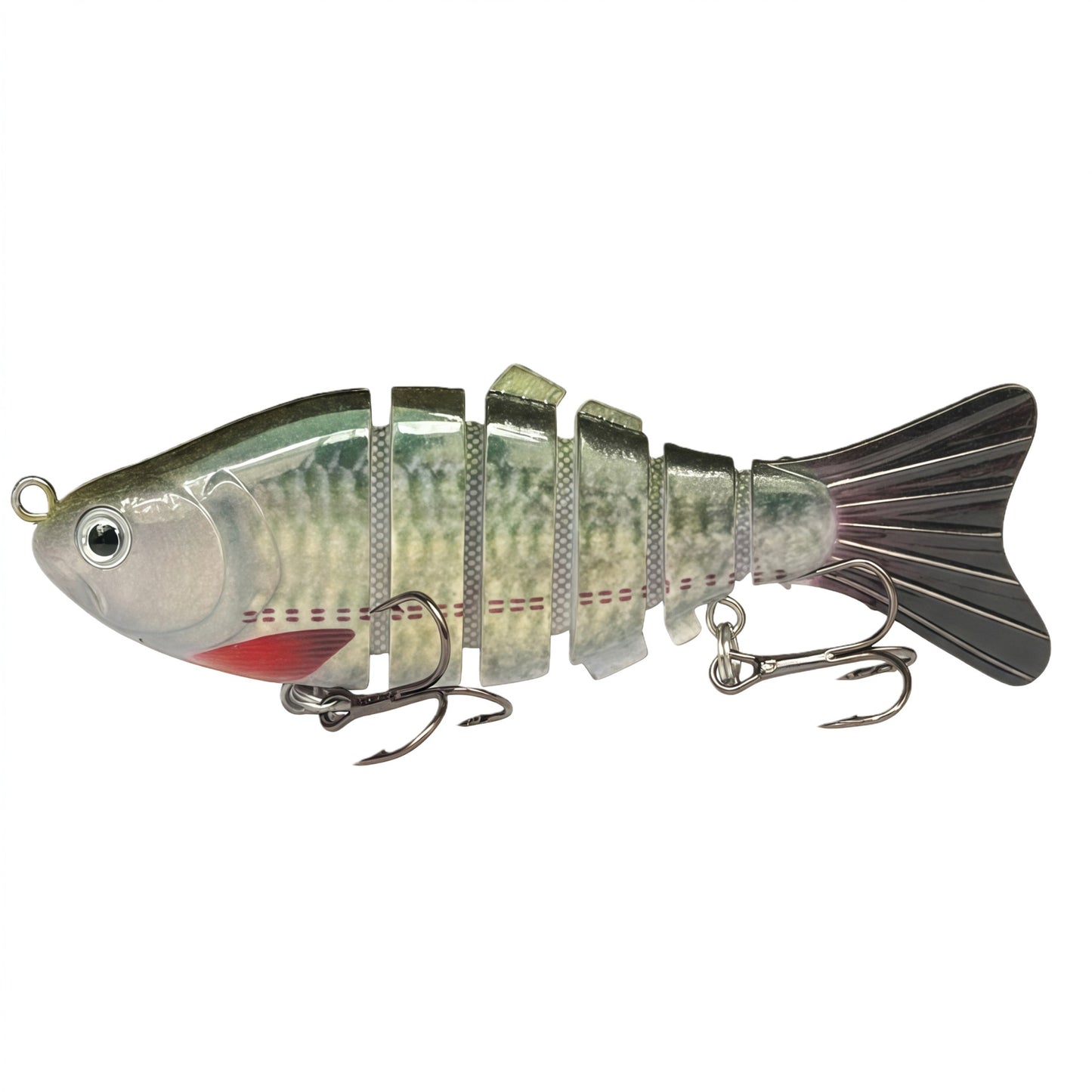 6-Segment Jointed Minnow Swimbait Lure
