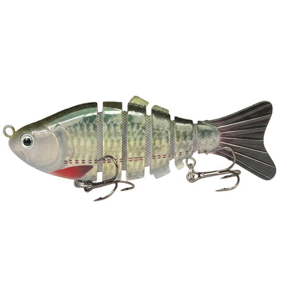 6-Segment Jointed Minnow Swimbait Lure